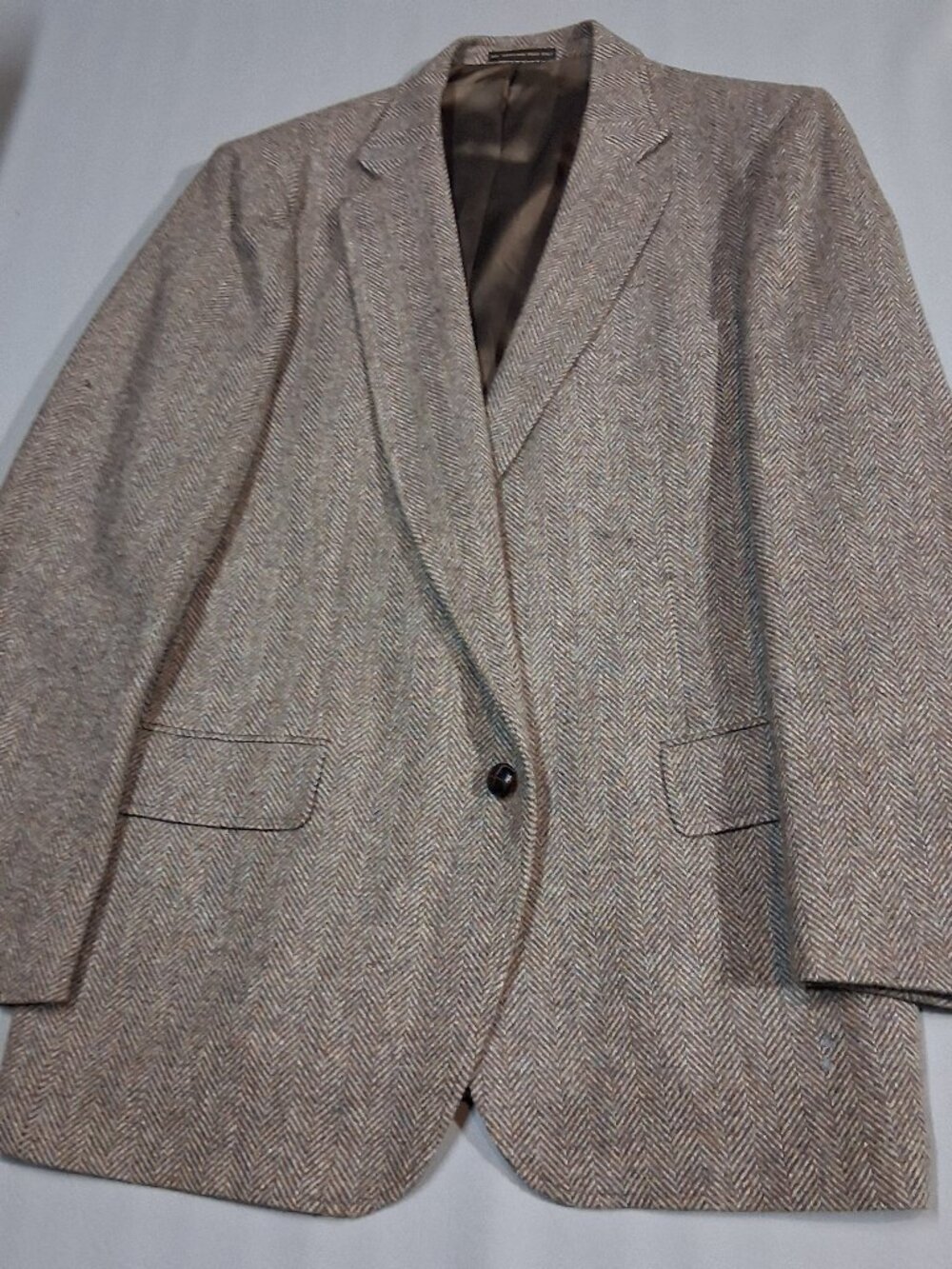 adams row wool blazer